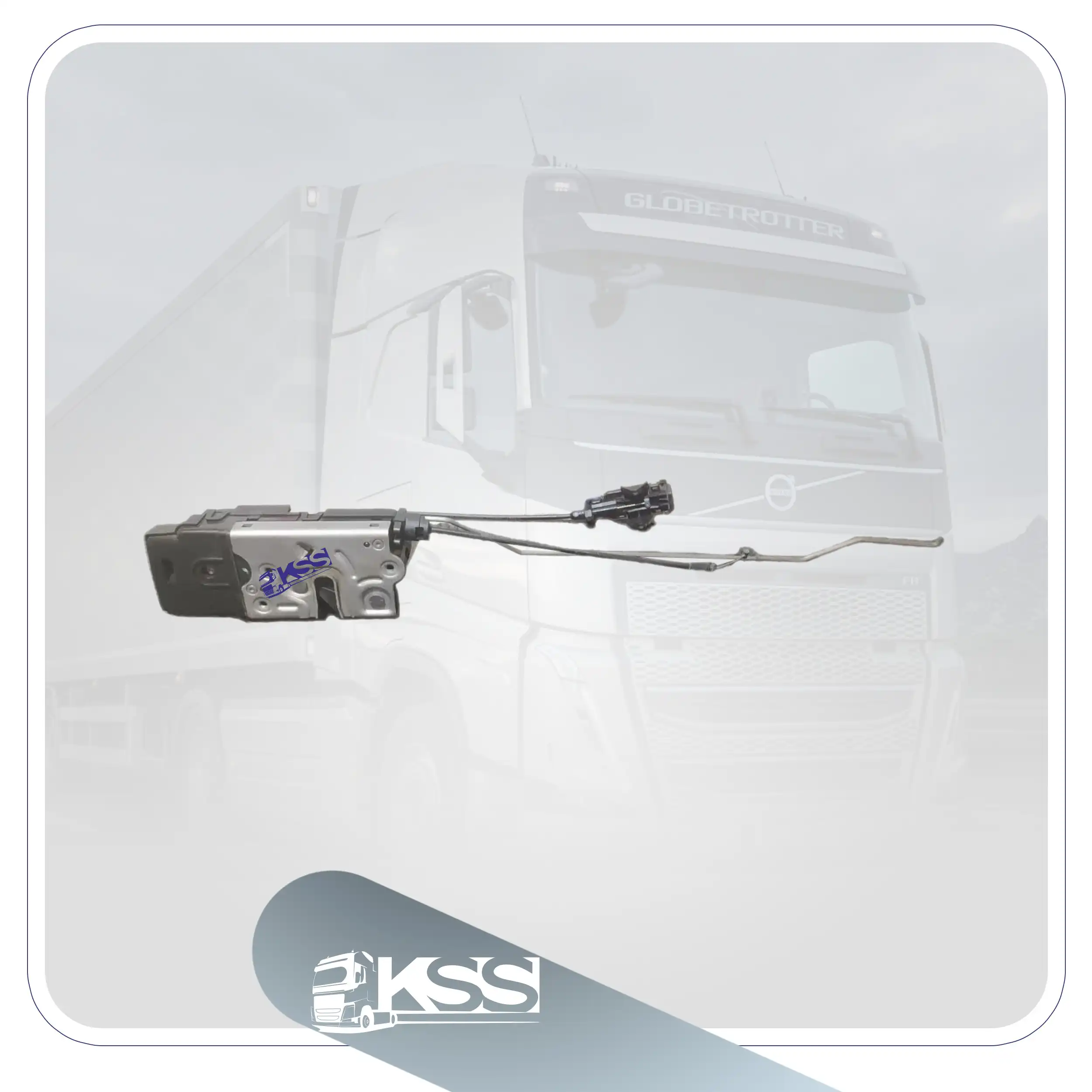 84086966-مکانیزم قفل درب FH500 سمت راست اصلی (استوک)